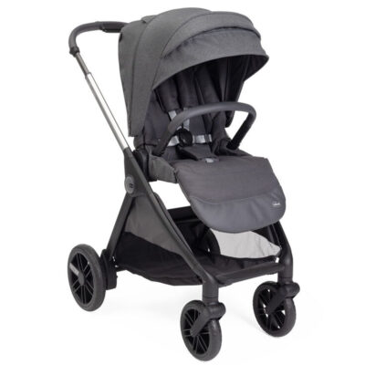Chicco Black Satin Baby Stroller